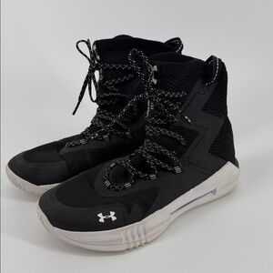 Under Armour Highlight Ace 2.0 Black Volleyball Shoes 3021376-001 Womens Size 10